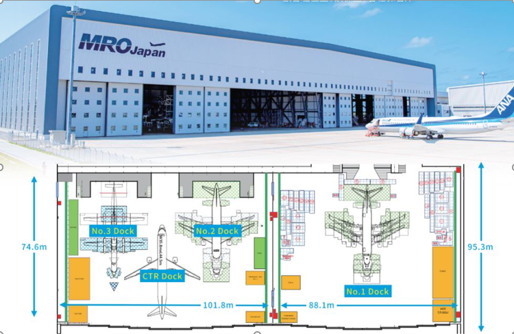 那覇空港での格納庫建設予定